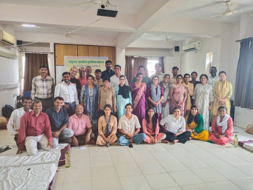 A picture of all the participants of the training conducted by CRY in Bhopal